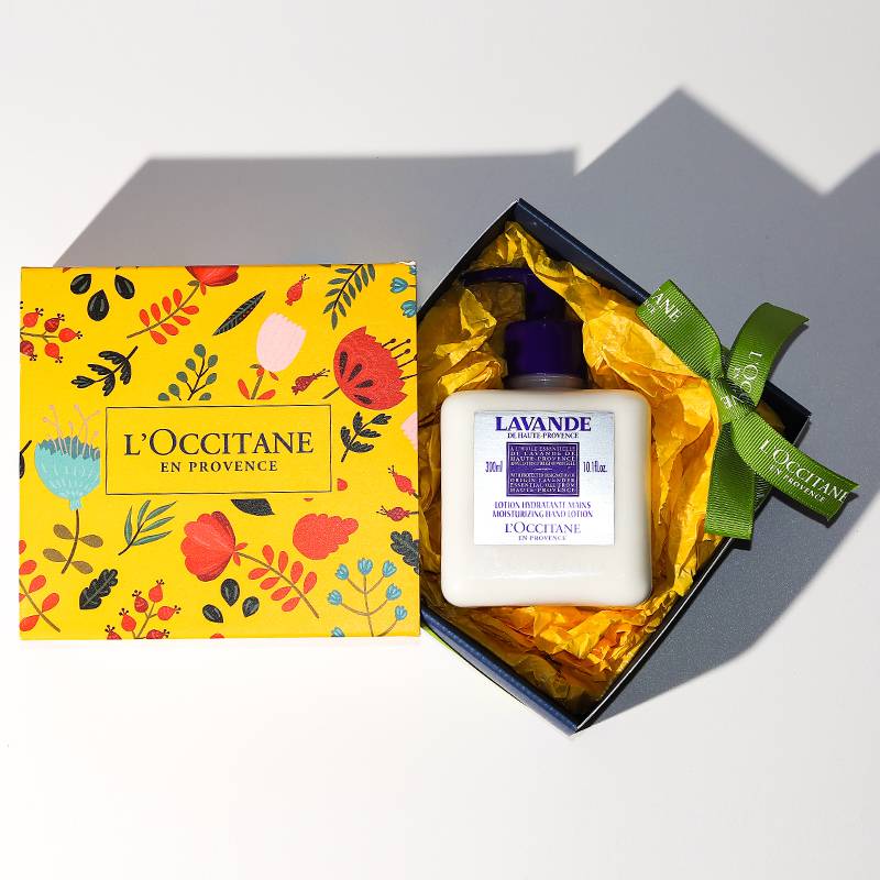 Lavender milk + box + bag